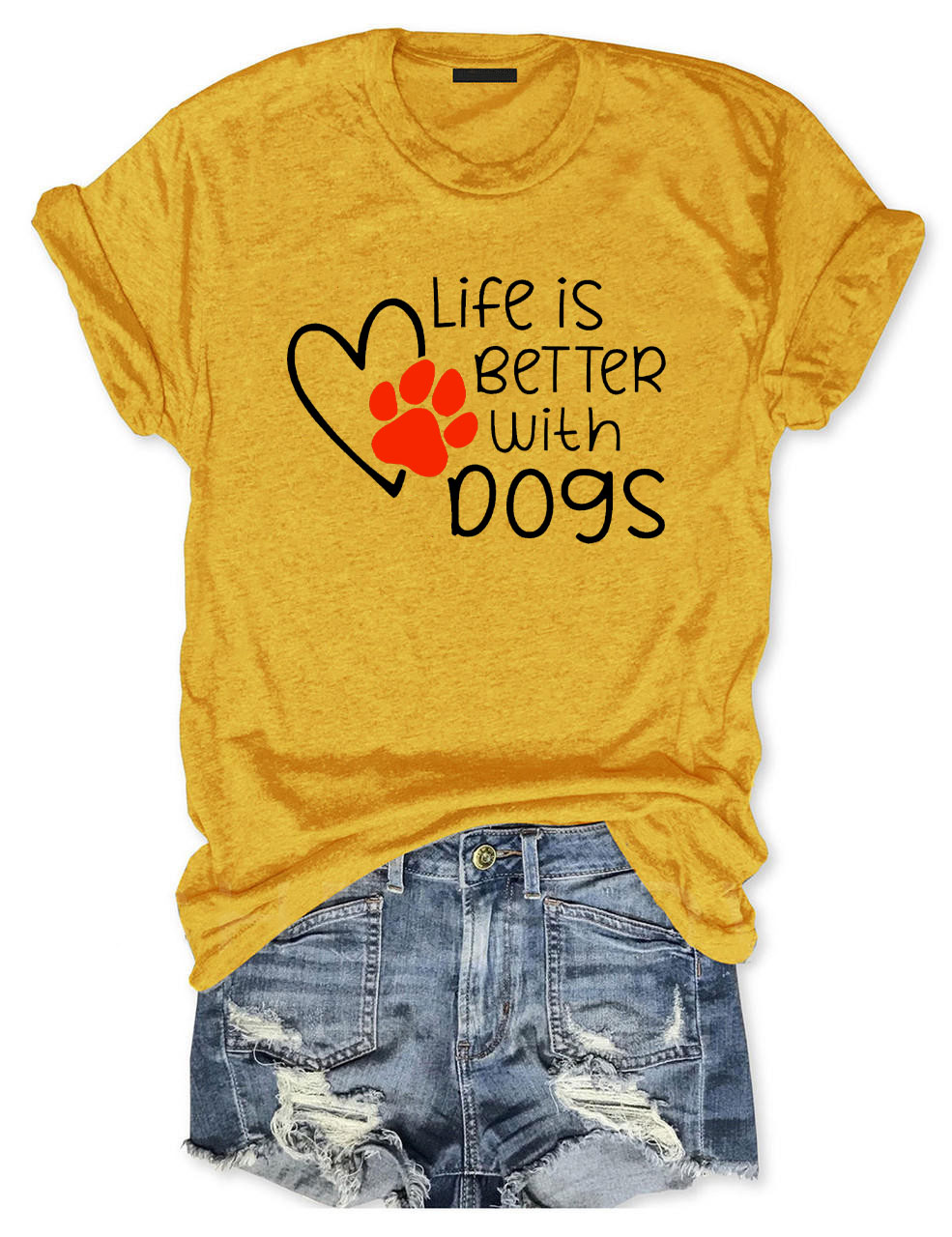 Life Is Better With My Dogs T-shirt