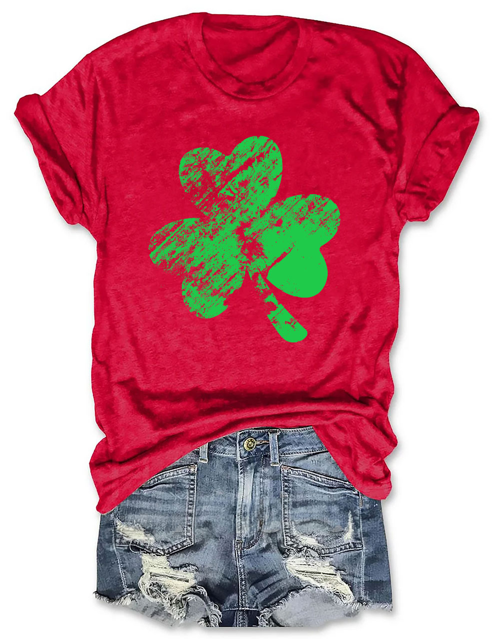 Retro Shamrock  T-shirt