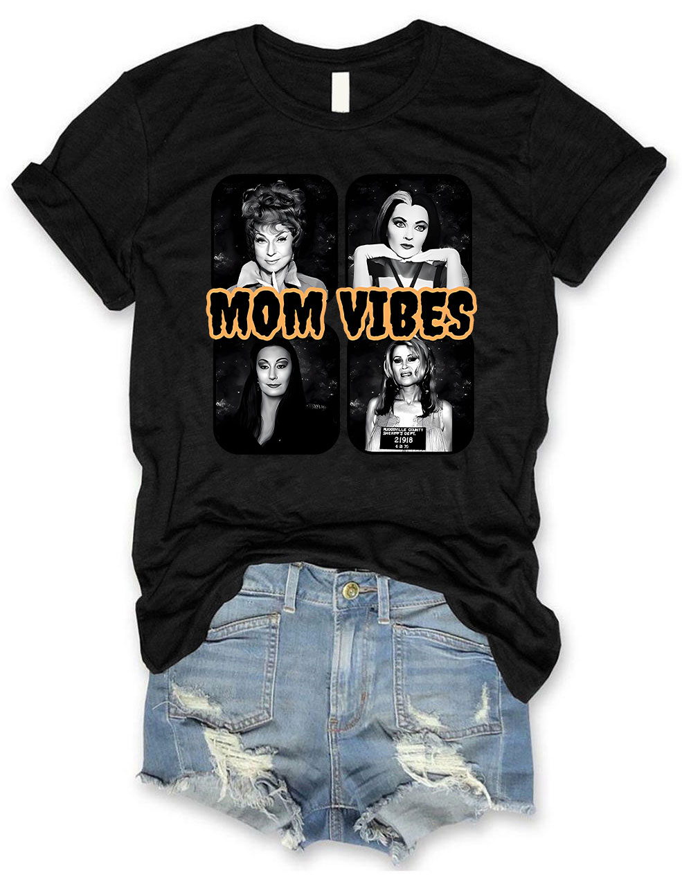 Retro 90��s Mom Vibes T-shirt