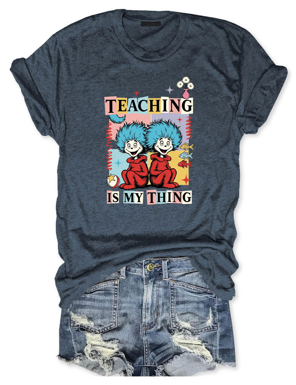 Read Across America Teaching Is My Thing Funny T-Shirt