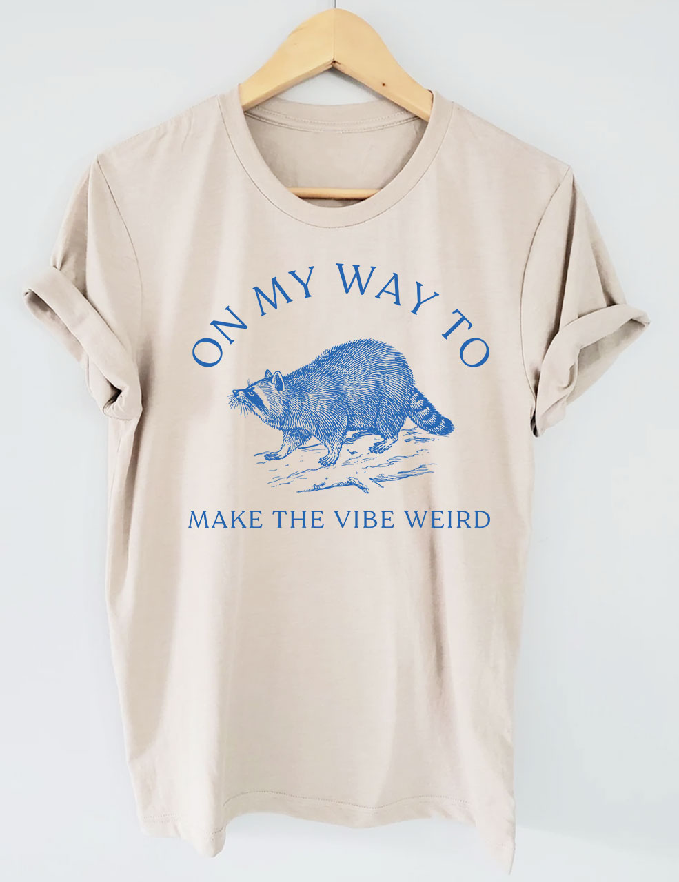 Funny Raccoon Unisex T-Shirt