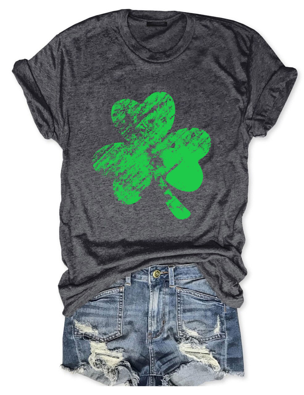 Retro Shamrock  T-shirt