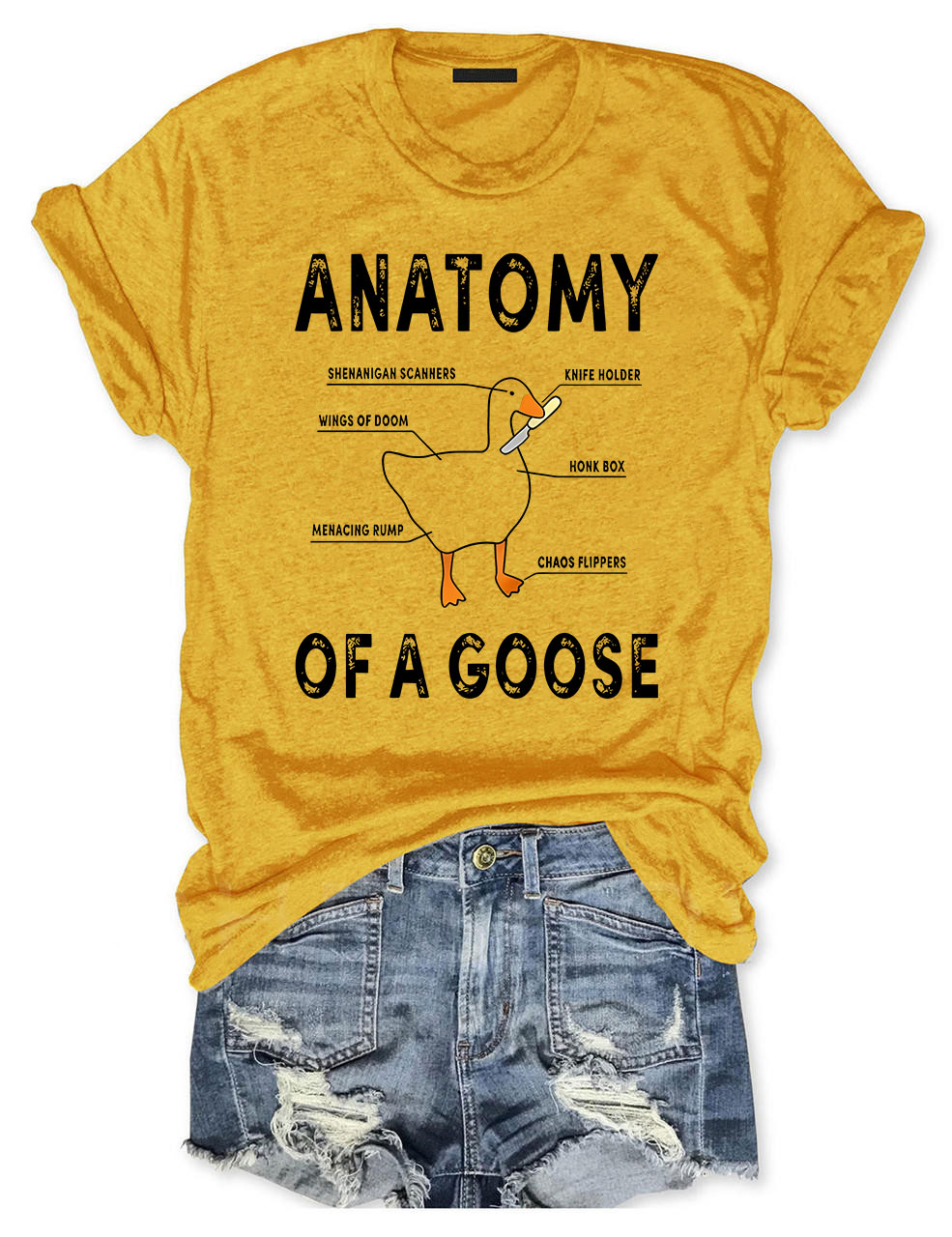 Anatomy of A Goose T-Shirt