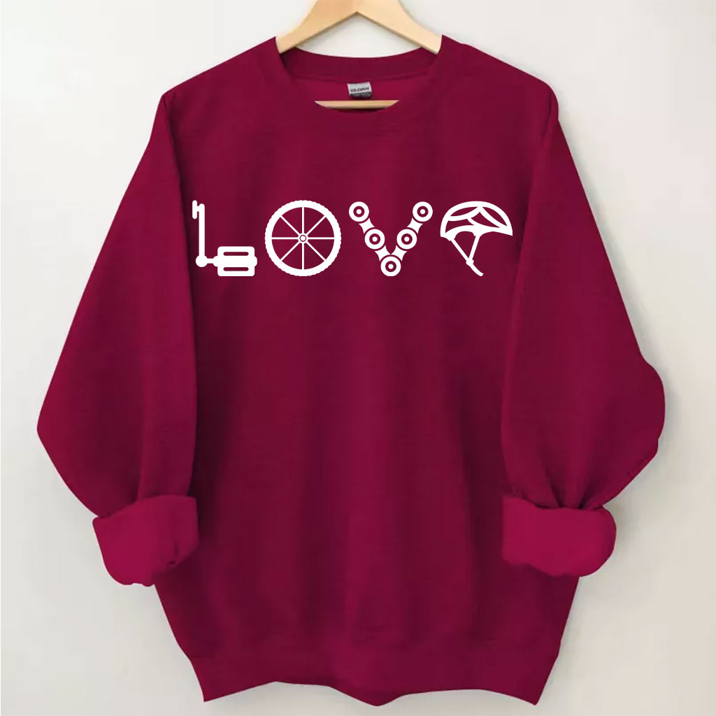 Love Bicycle Sweatshirt