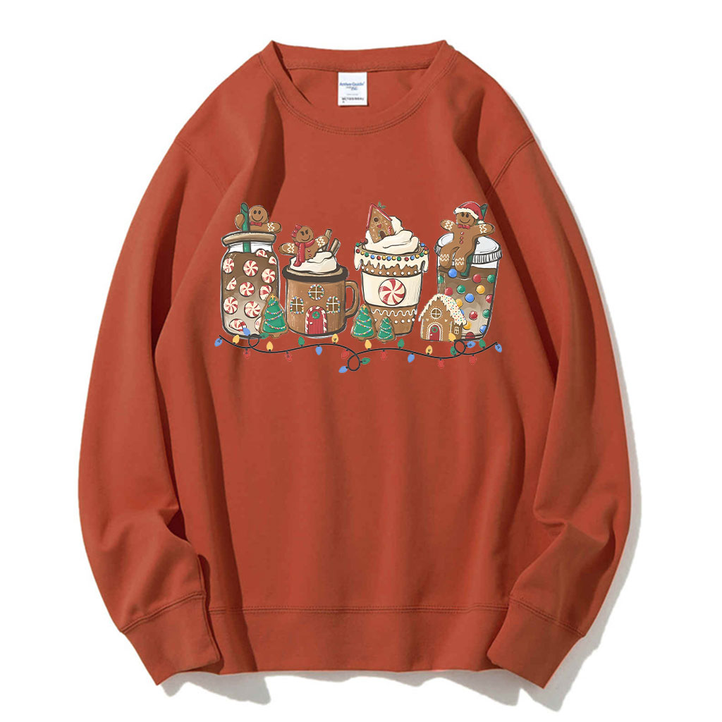 Gingerbread Christmas Coffee Sweatshirt