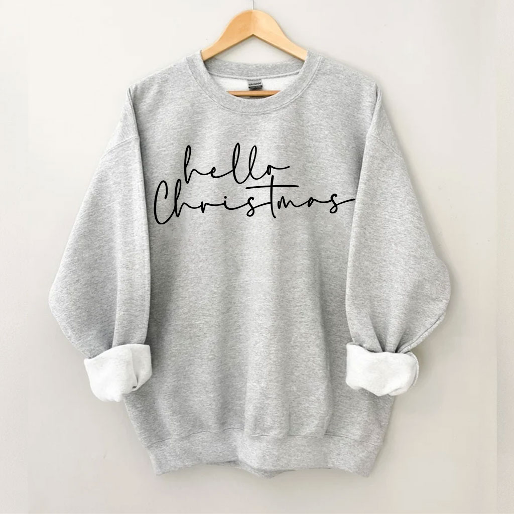 Hello Christmas Sweatshirt