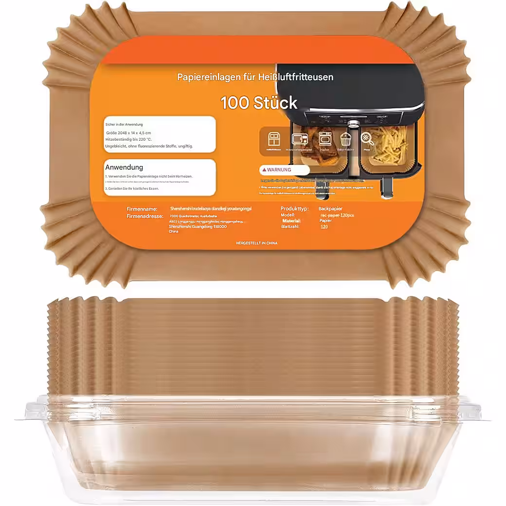 Backpapier Zubehör für Ninja Airfryer AF300EU AF400EU