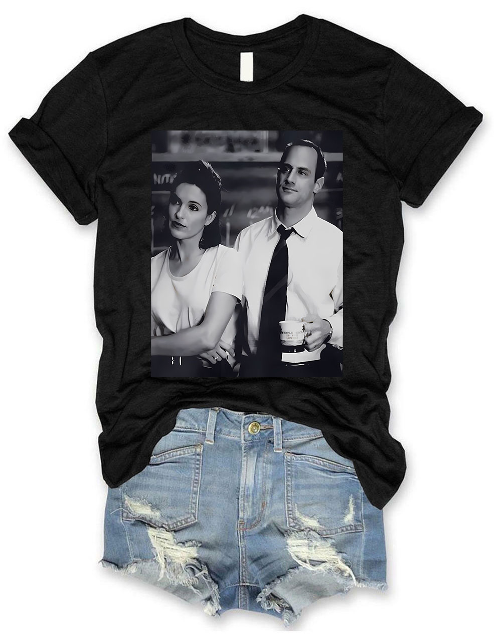 Elliot Stabler And Olivia Benson T-Shirt