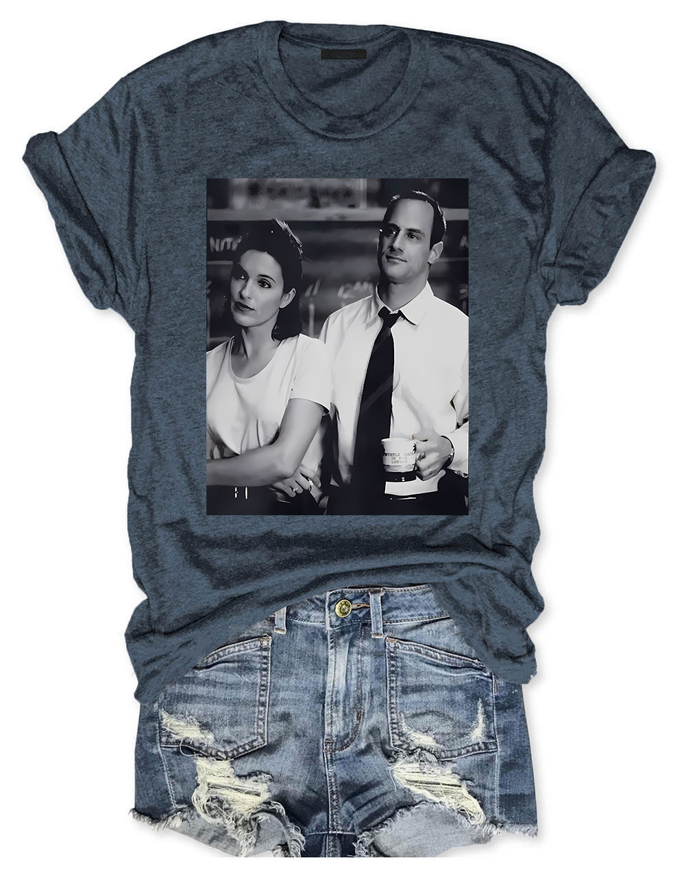 Elliot Stabler And Olivia Benson T-Shirt