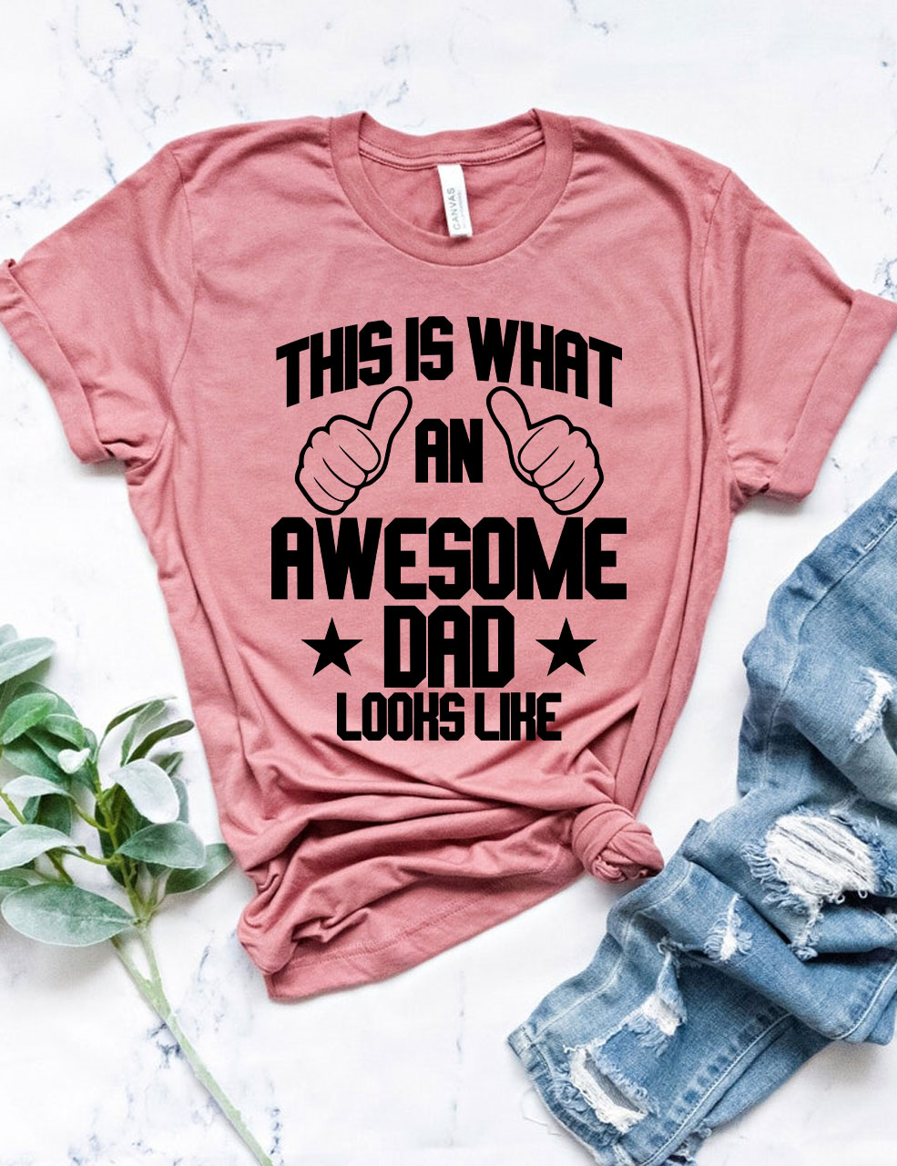 This is what an Awesome Dad Looks like T-shirt