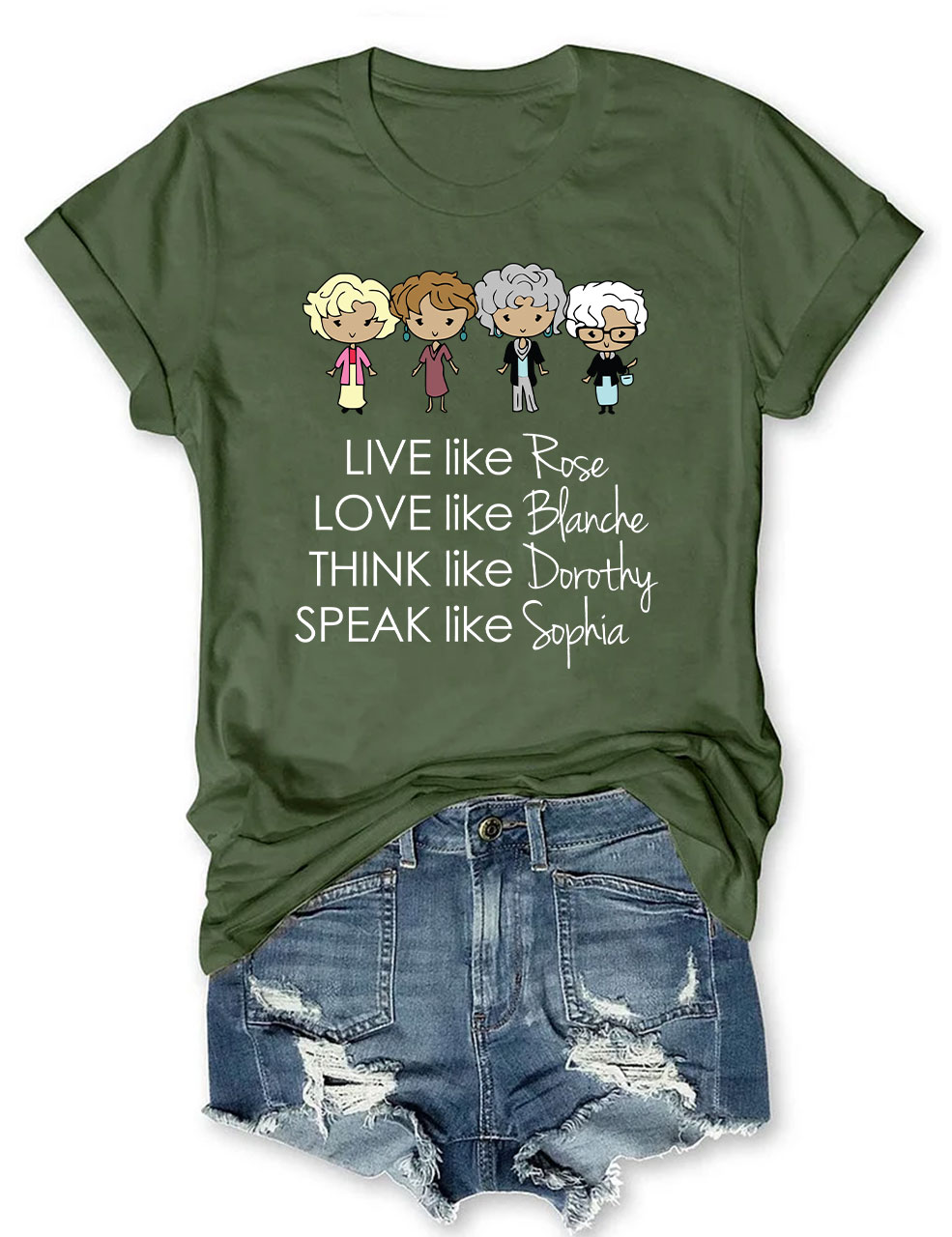 The Golden Girls Thug Life T-shirt