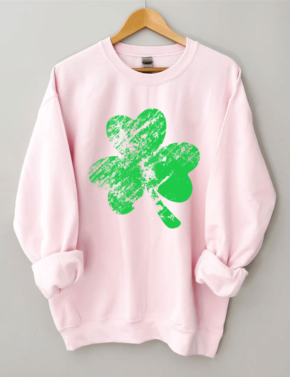 Retro Shamrock  Sweatshirt