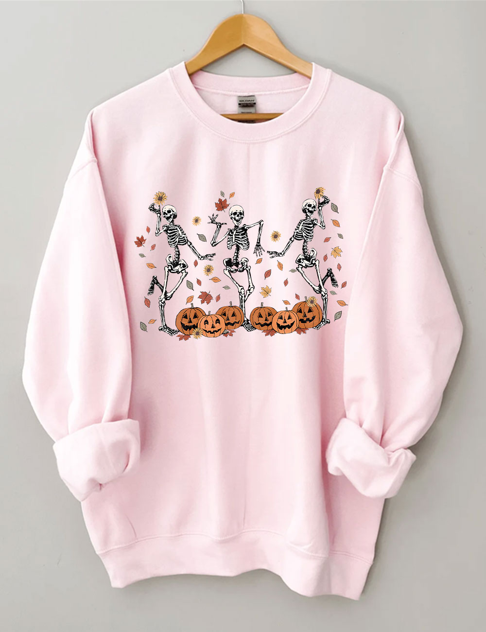 Pumpkin Skeleton Sweatshirt