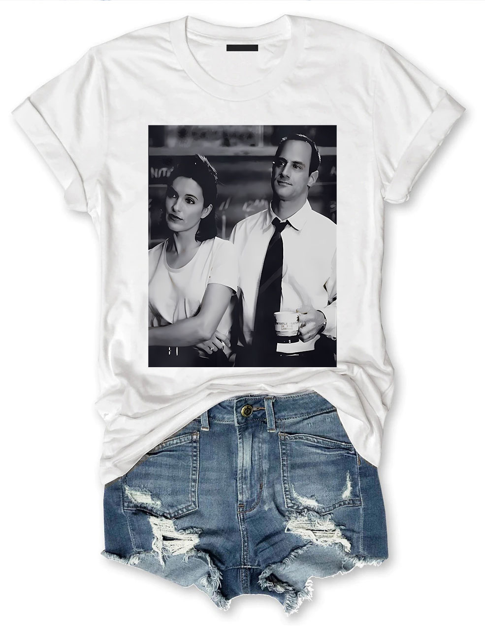 Elliot Stabler And Olivia Benson T-Shirt