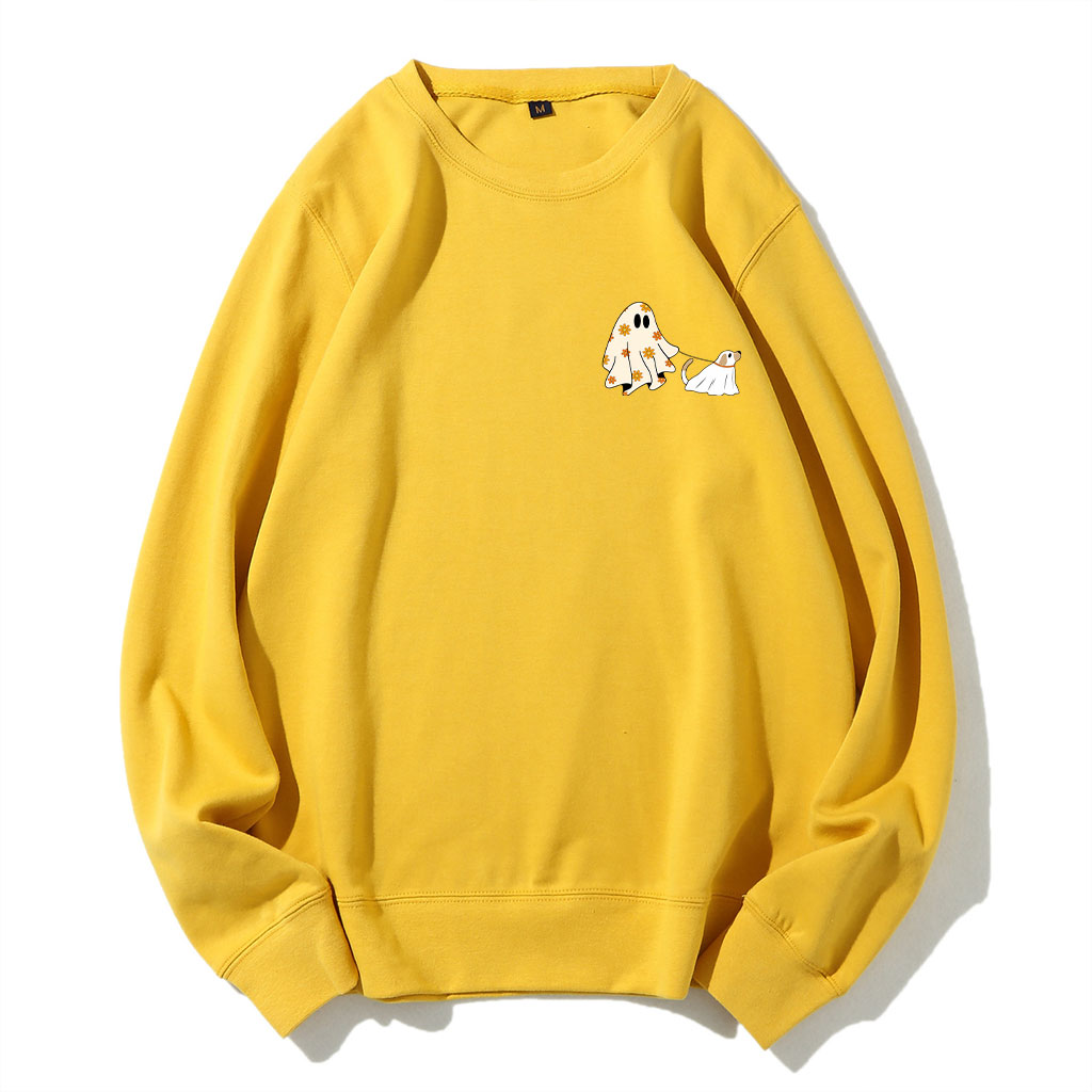 Сute Ghost Dog Halloween Sweatshirt