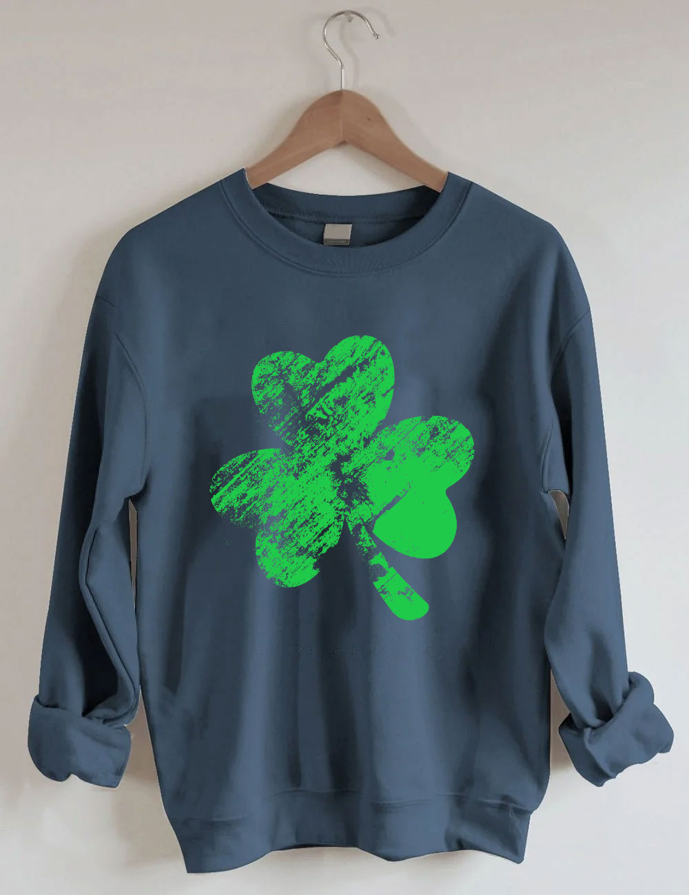 Retro Shamrock  Sweatshirt