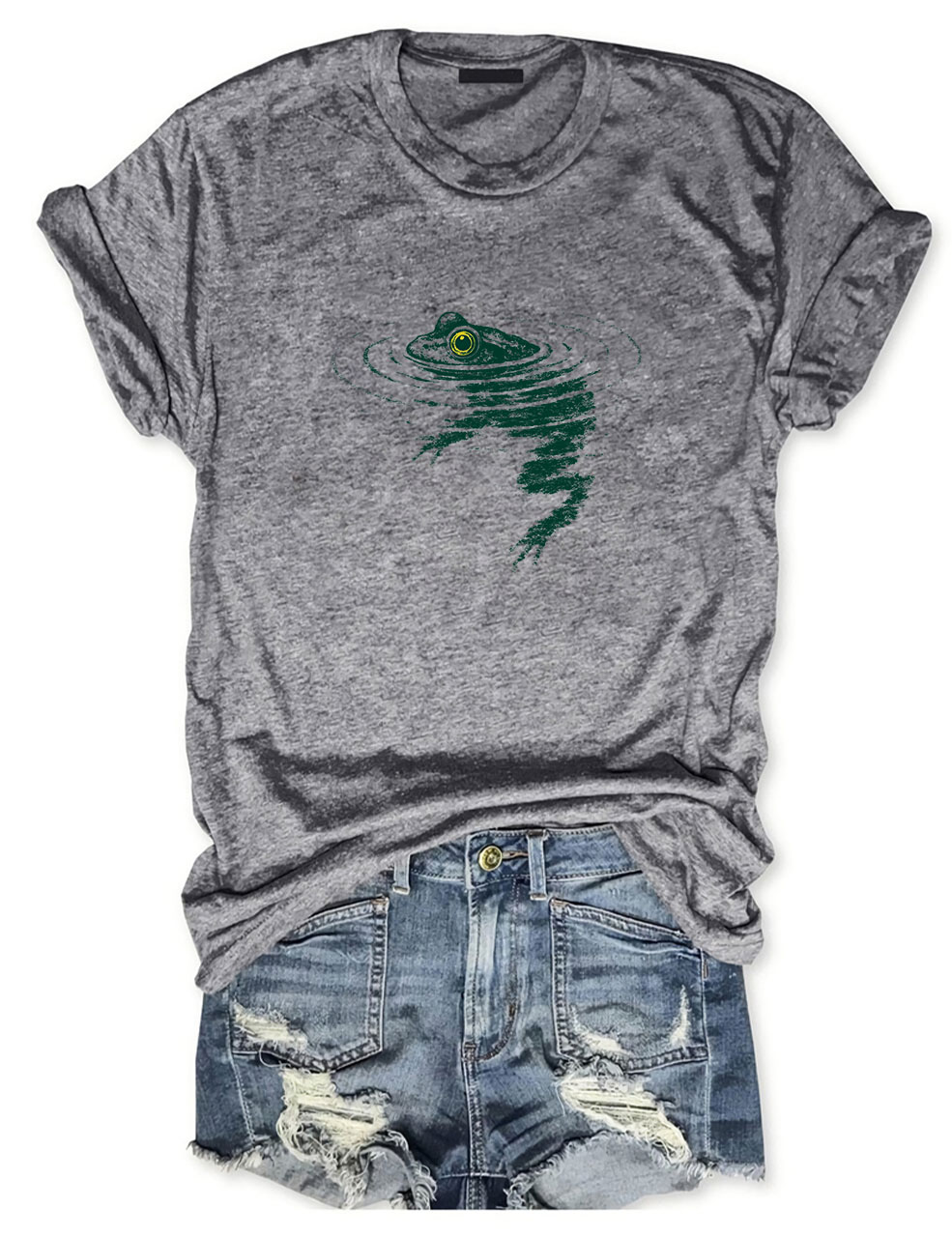 Frog Swimming Funny T-Shirt