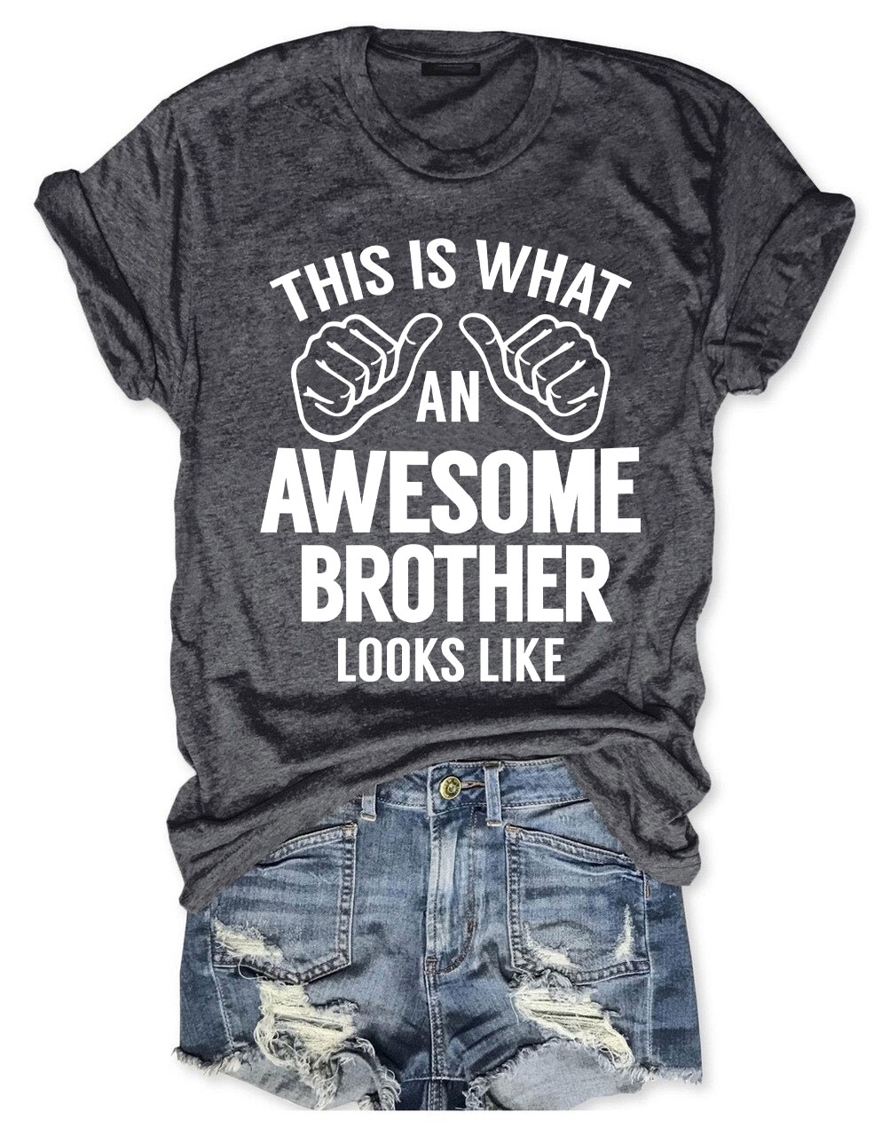 This is what an Awesome Brother Looks like T-shirt