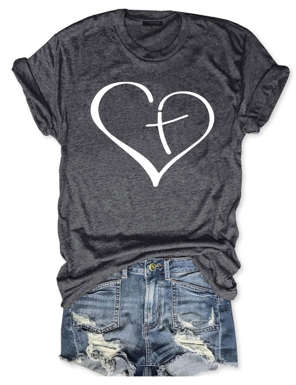 Christian Heart T-shirt
