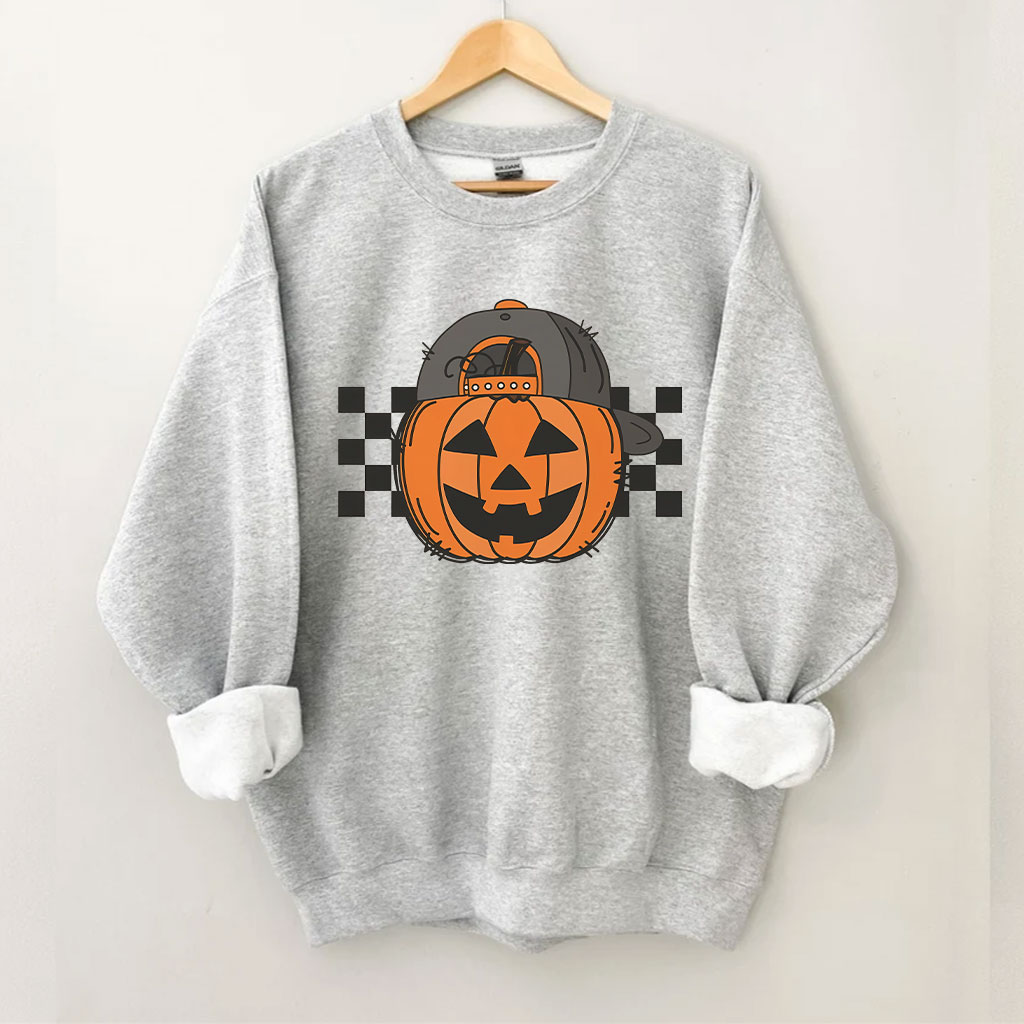 Pumpkin Dude Toddler Funny Sweatshirt