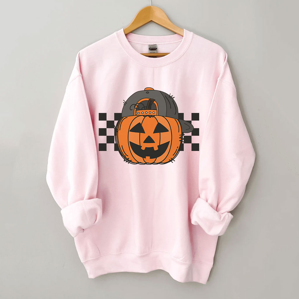 Pumpkin Dude Toddler Funny Sweatshirt