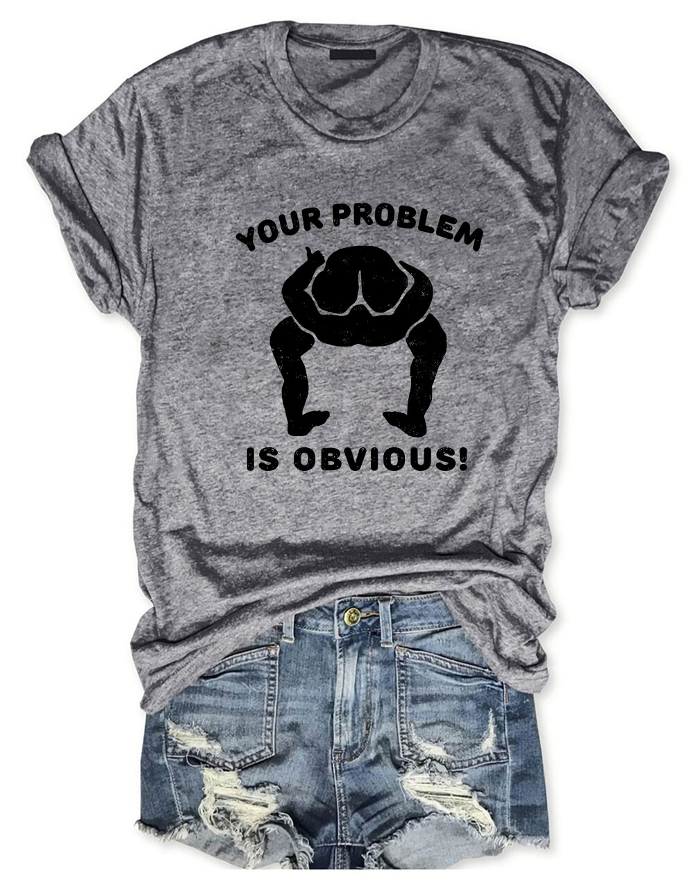 Your Problem Is Obvious Funny T-Shirt