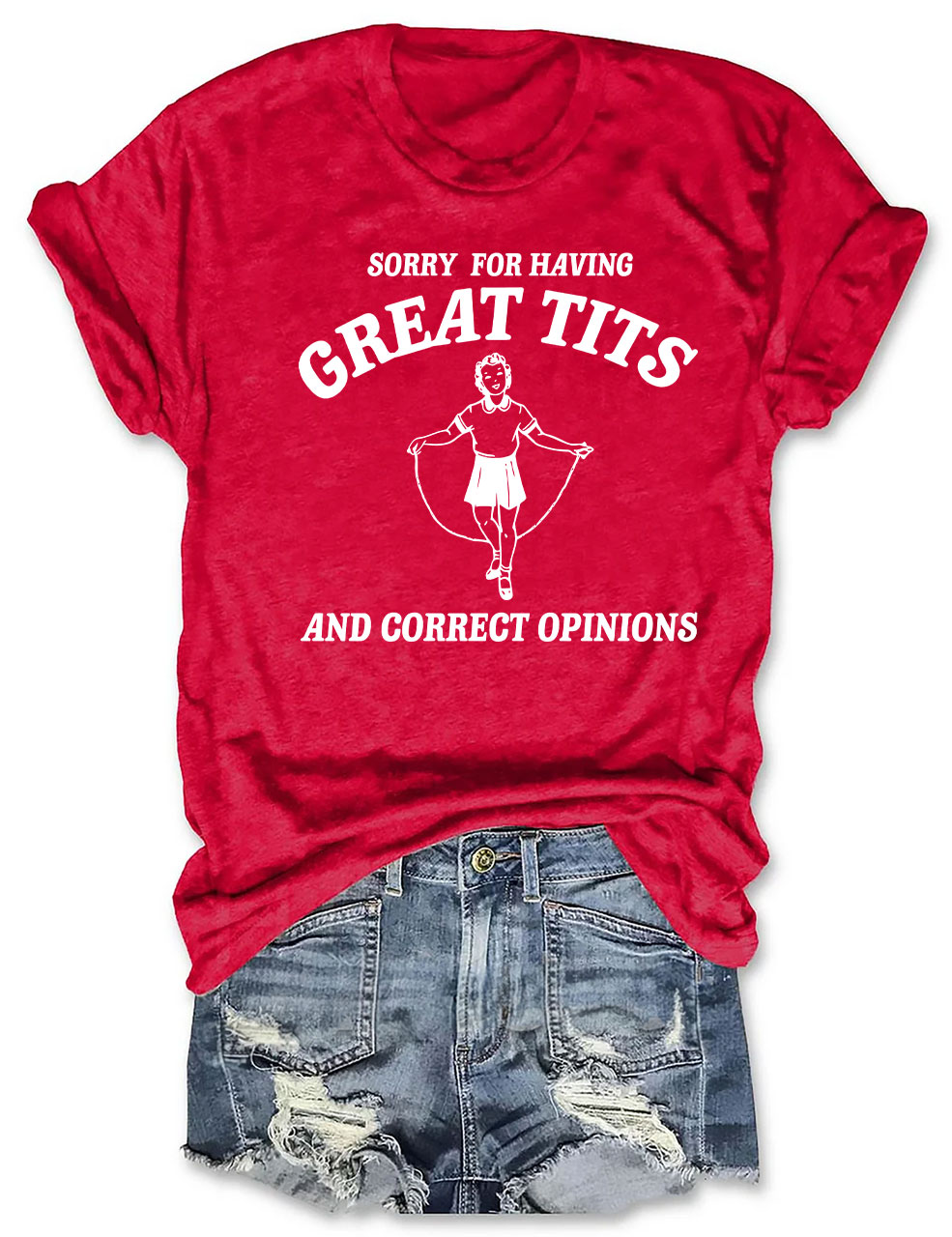 Sorry For Having Great Tits T-shirt