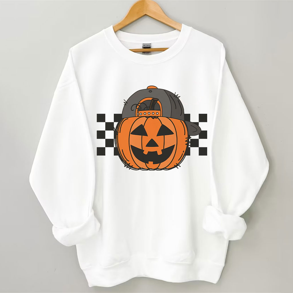 Pumpkin Dude Toddler Funny Sweatshirt