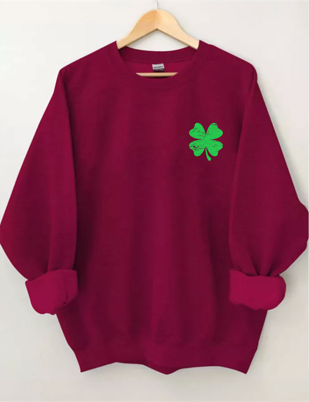 St. Patrick's Day American Flag Sweatshirt