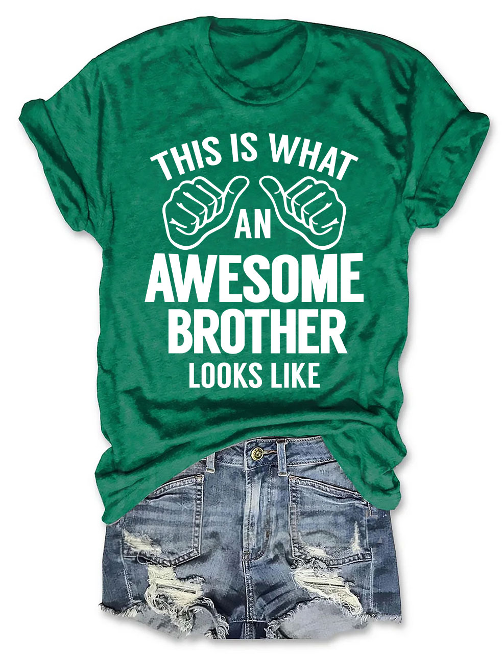 This is what an Awesome Brother Looks like T-shirt
