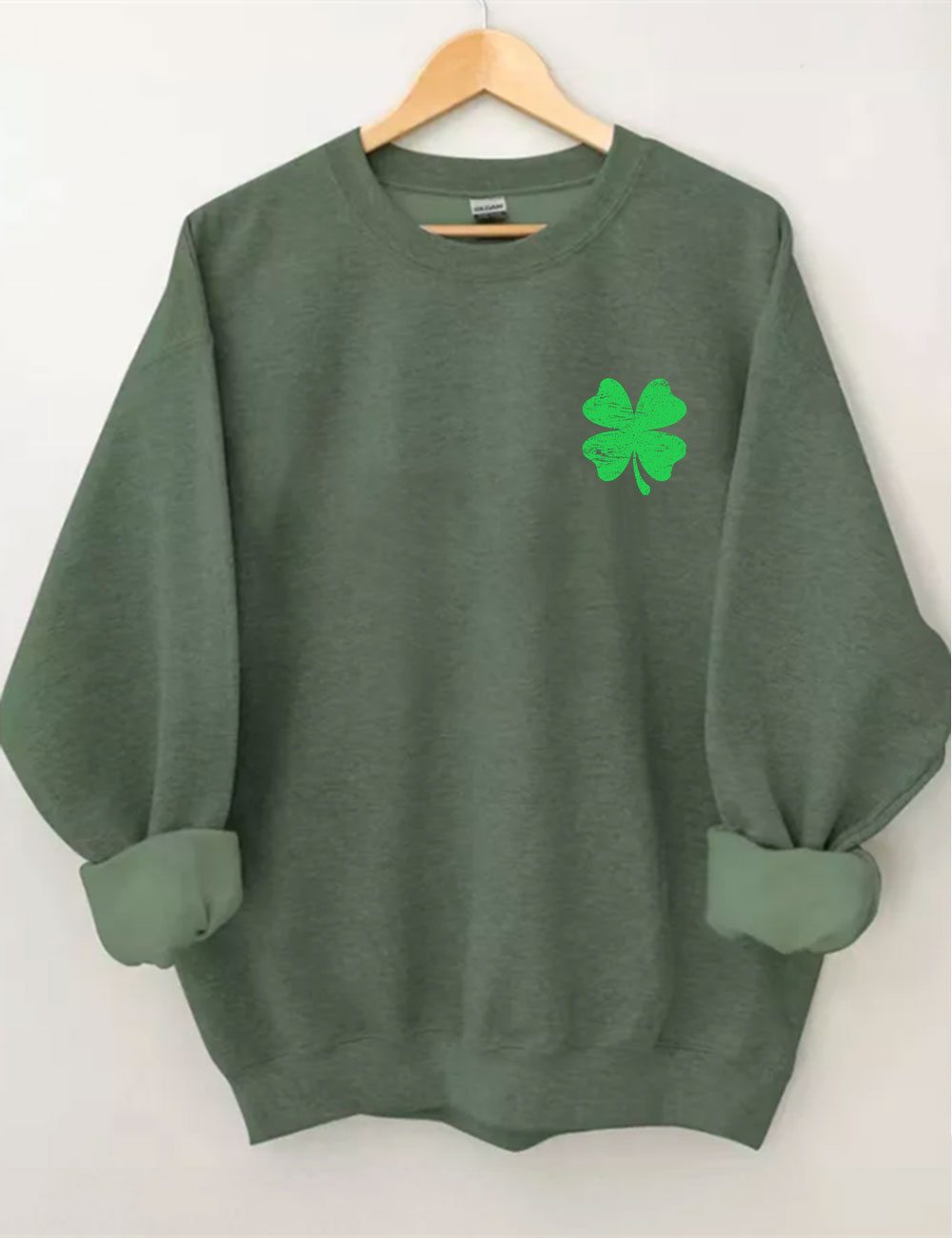 St. Patrick's Day American Flag Sweatshirt