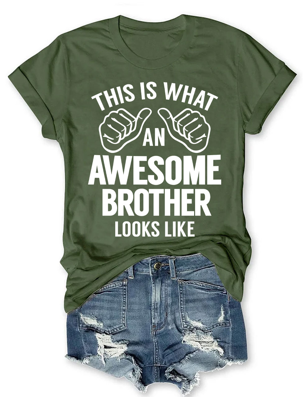 This is what an Awesome Brother Looks like T-shirt