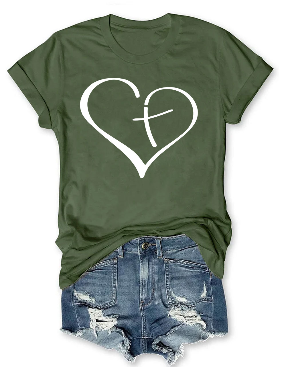 Christian Heart T-shirt