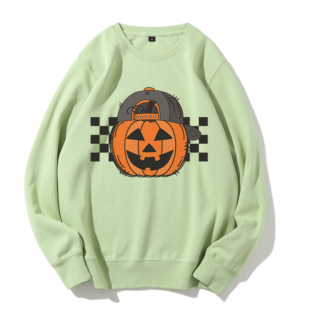 Pumpkin Dude Toddler Funny Sweatshirt