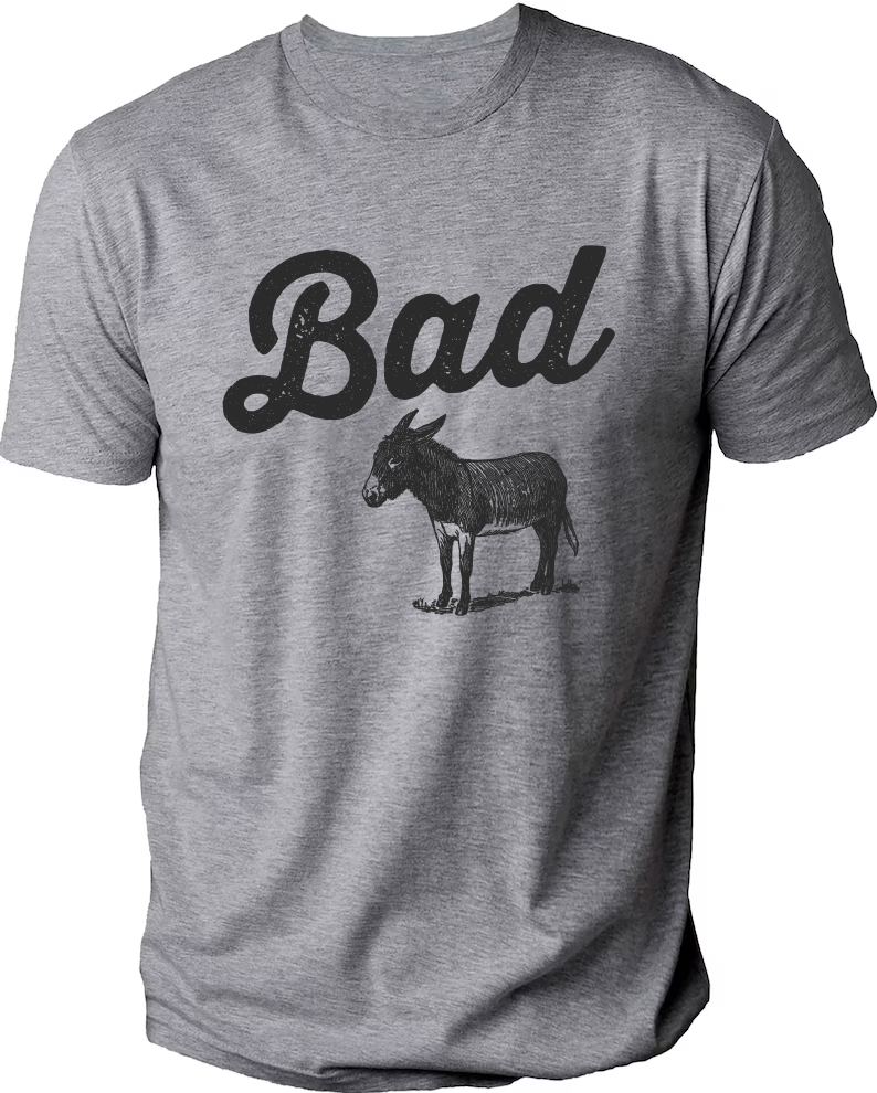 Funny Bad Ass Donkey T-shirt