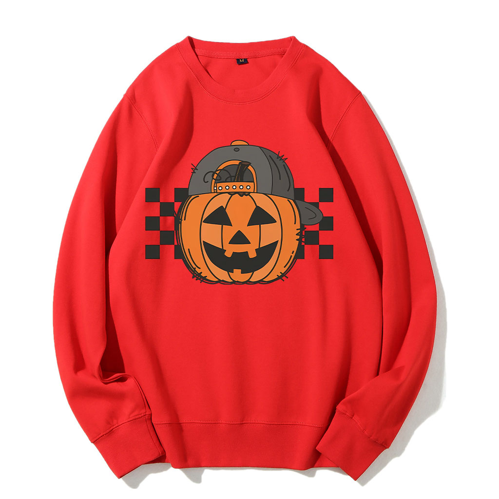 Pumpkin Dude Toddler Funny Sweatshirt