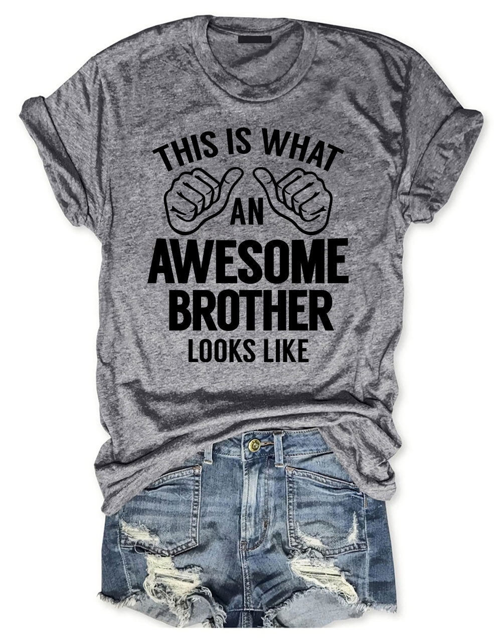 This is what an Awesome Brother Looks like T-shirt