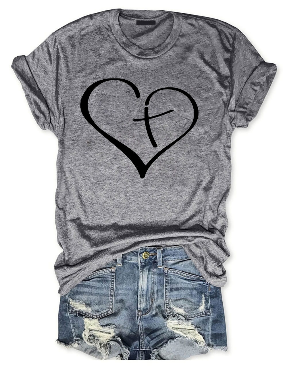Christian Heart T-shirt