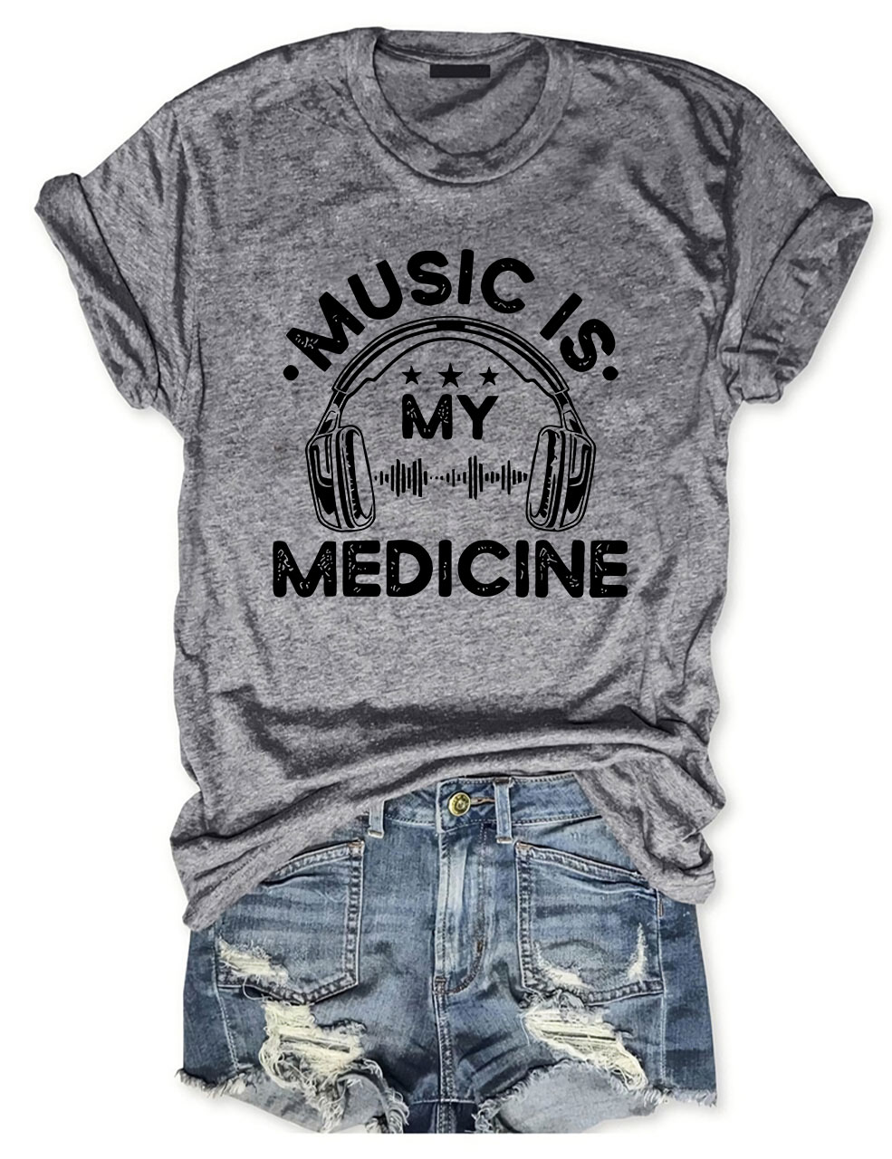 Music is in My MedicineT-shirt