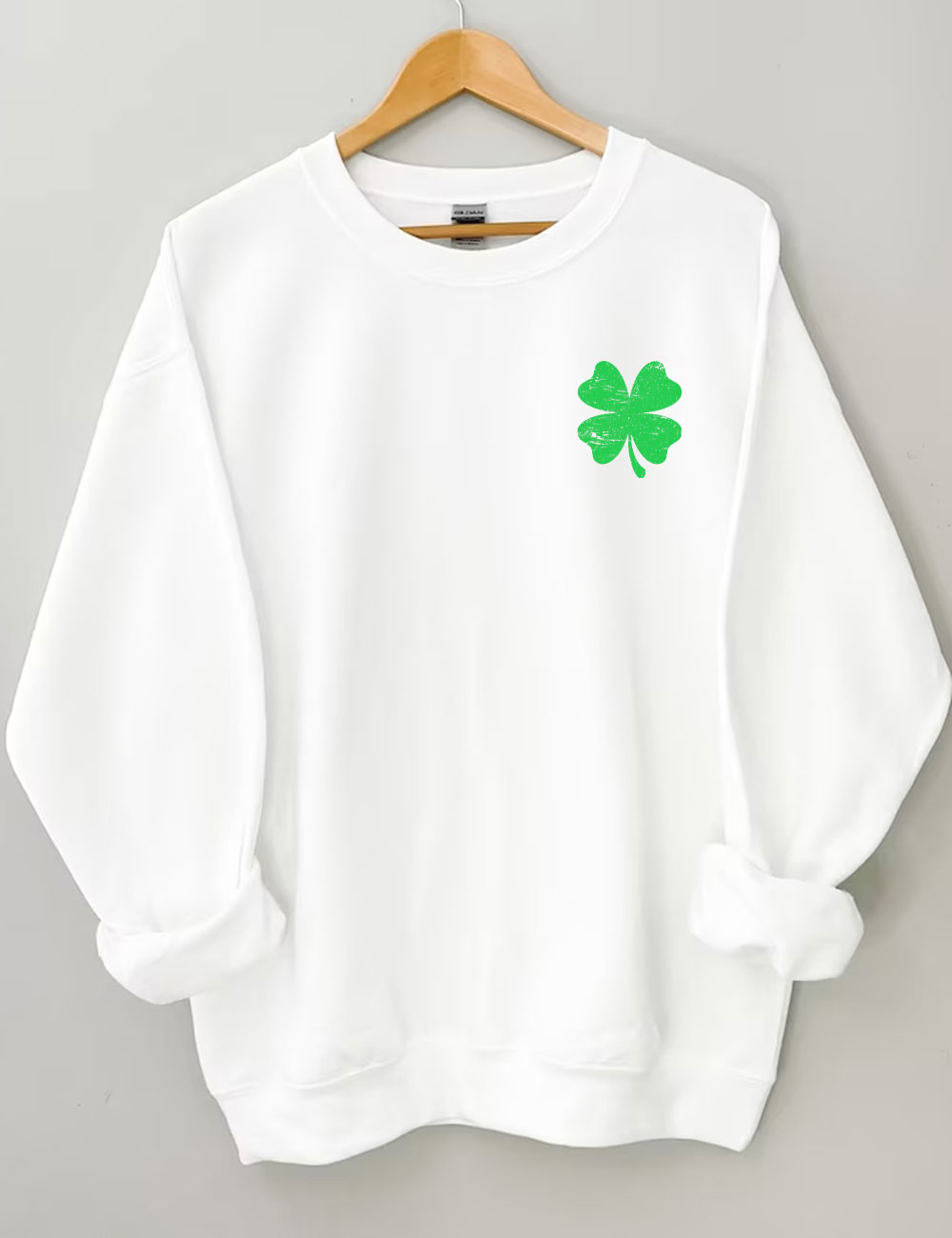 St. Patrick's Day American Flag Sweatshirt