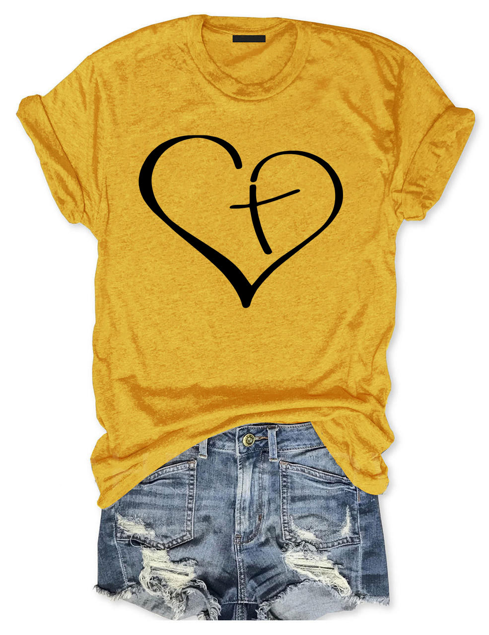 Christian Heart T-shirt