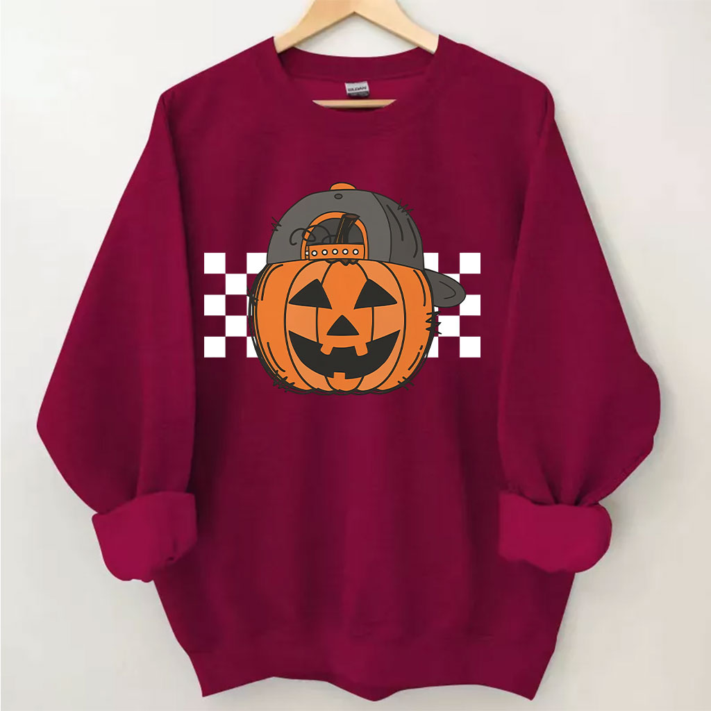 Pumpkin Dude Toddler Funny Sweatshirt