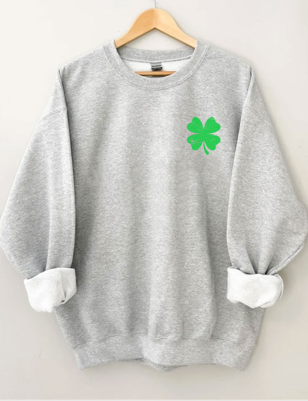 St. Patrick's Day American Flag Sweatshirt