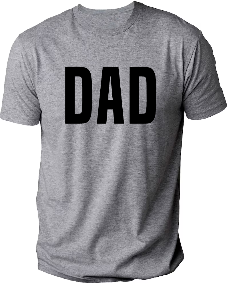 Funny Dad Letter T-shirt