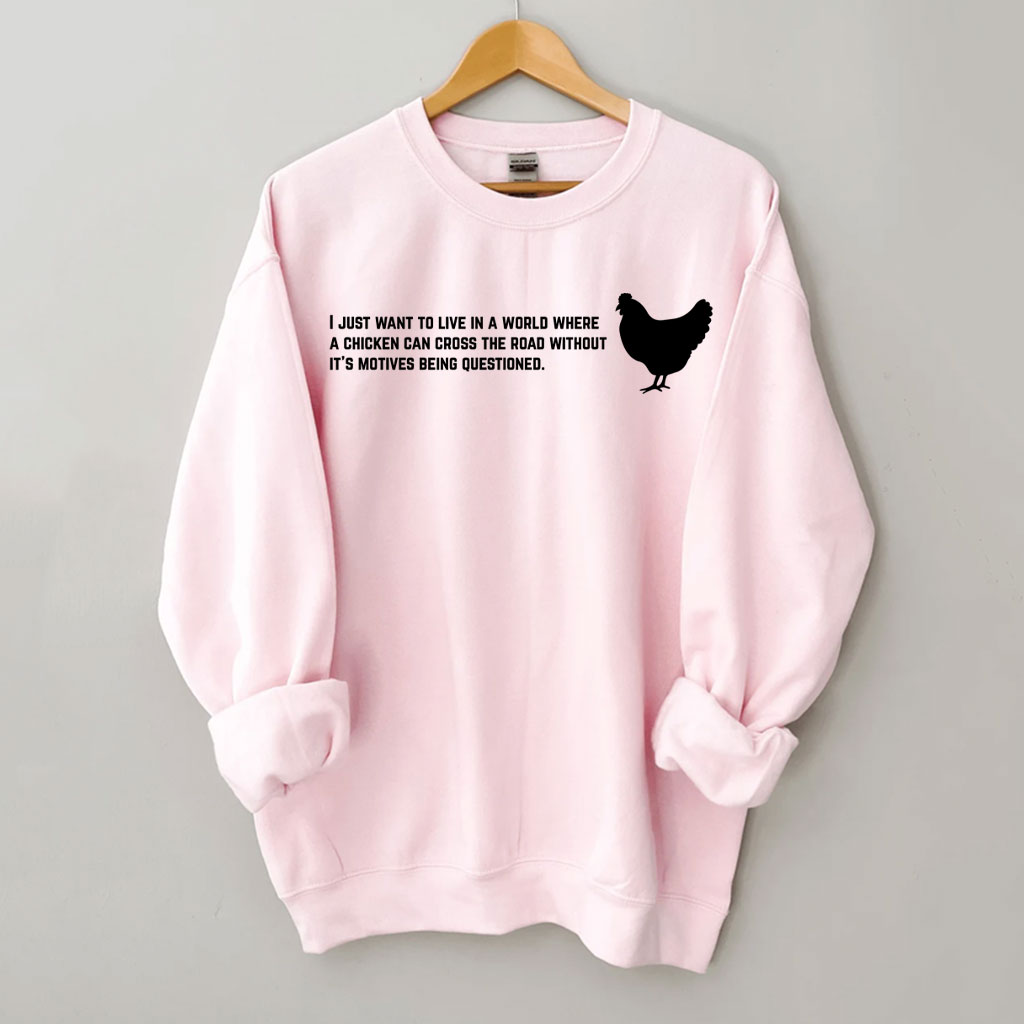 Funny Farmer Chicken Sweatshirt