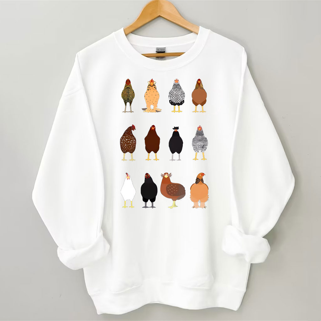 Funny Chickens Sweatshirt