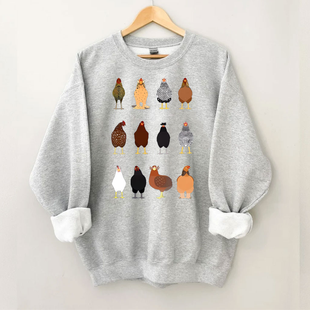 Funny Chickens Sweatshirt