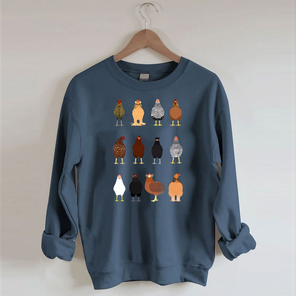 Funny Chickens Sweatshirt