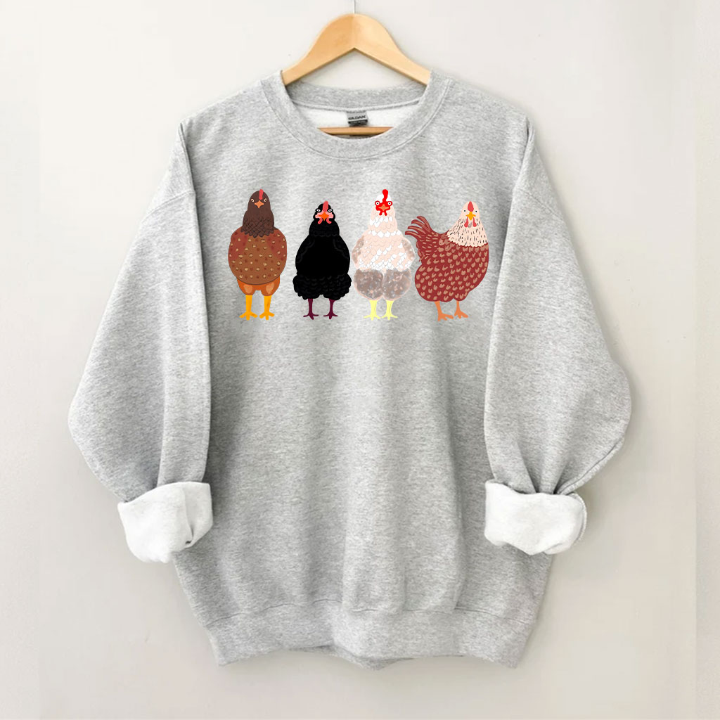 Funny Chickens Sweatshirt