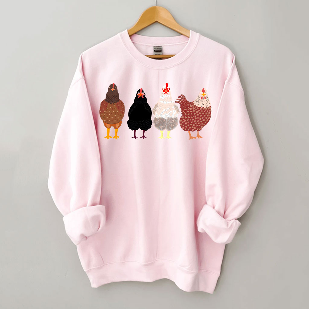 Funny Chickens Sweatshirt